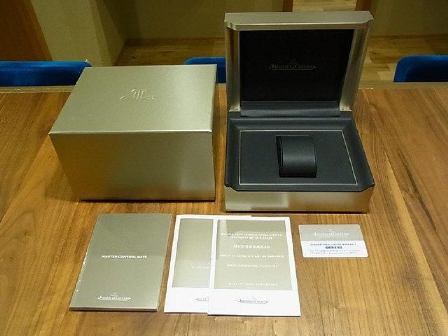 JAEGER LECOULTRE Master Control date Q4018480 world800 Lot Limited Heren 181377761 hannari-shop