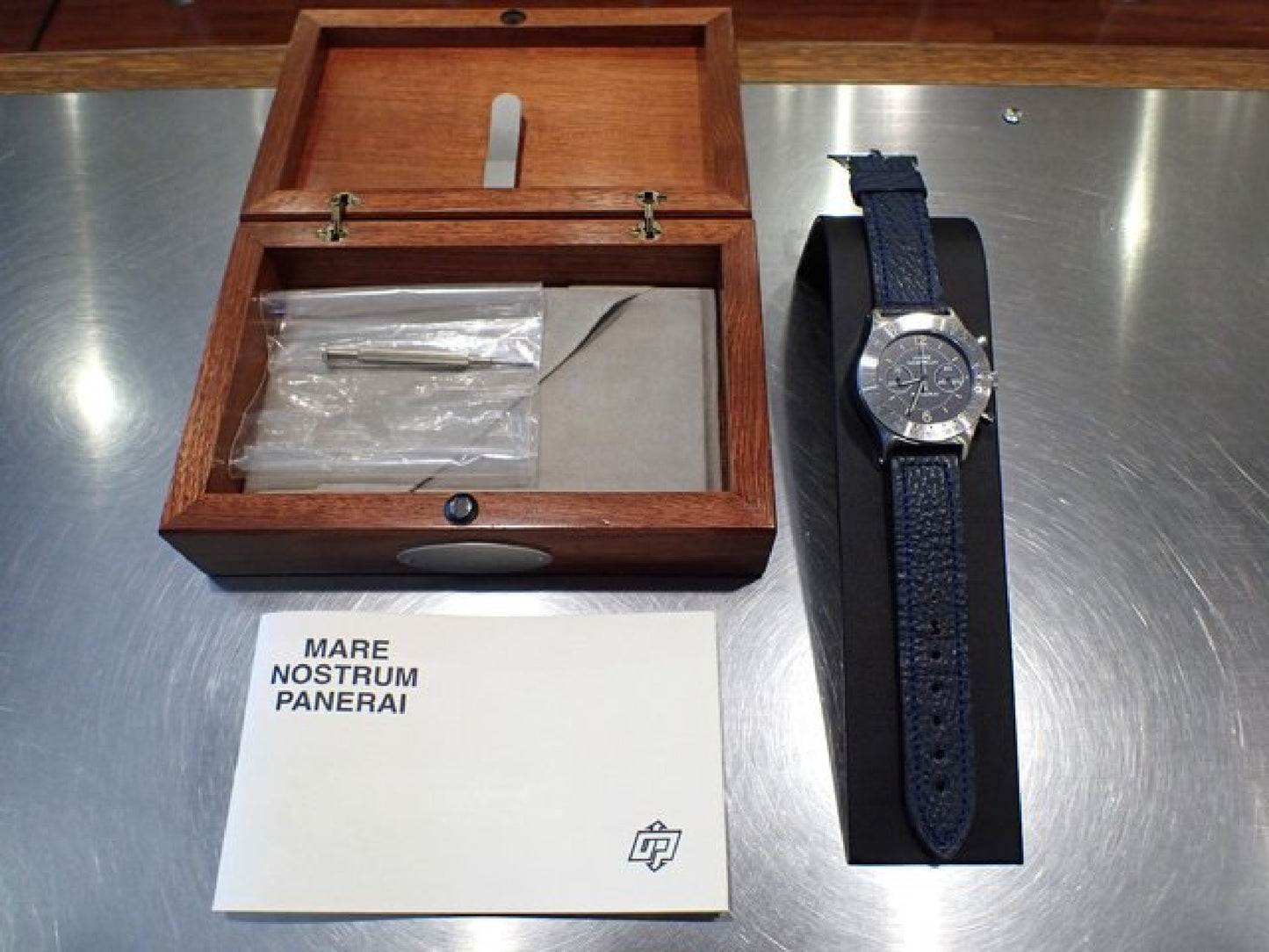 PANERAI Mare Nostrum blauw 5218-301A '93 Heren 183381501 hannari-shop