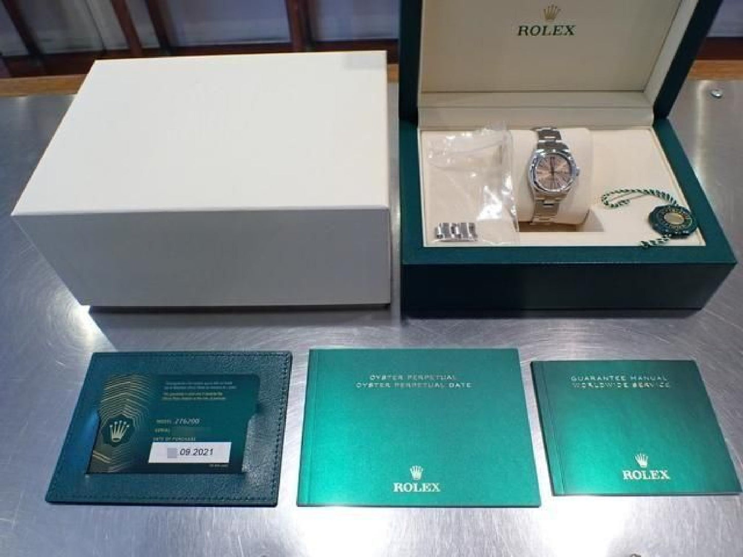ROLEX Oyster PERPETUAL 28 roze '21 276200 Heren 191232868 hannari-shop
