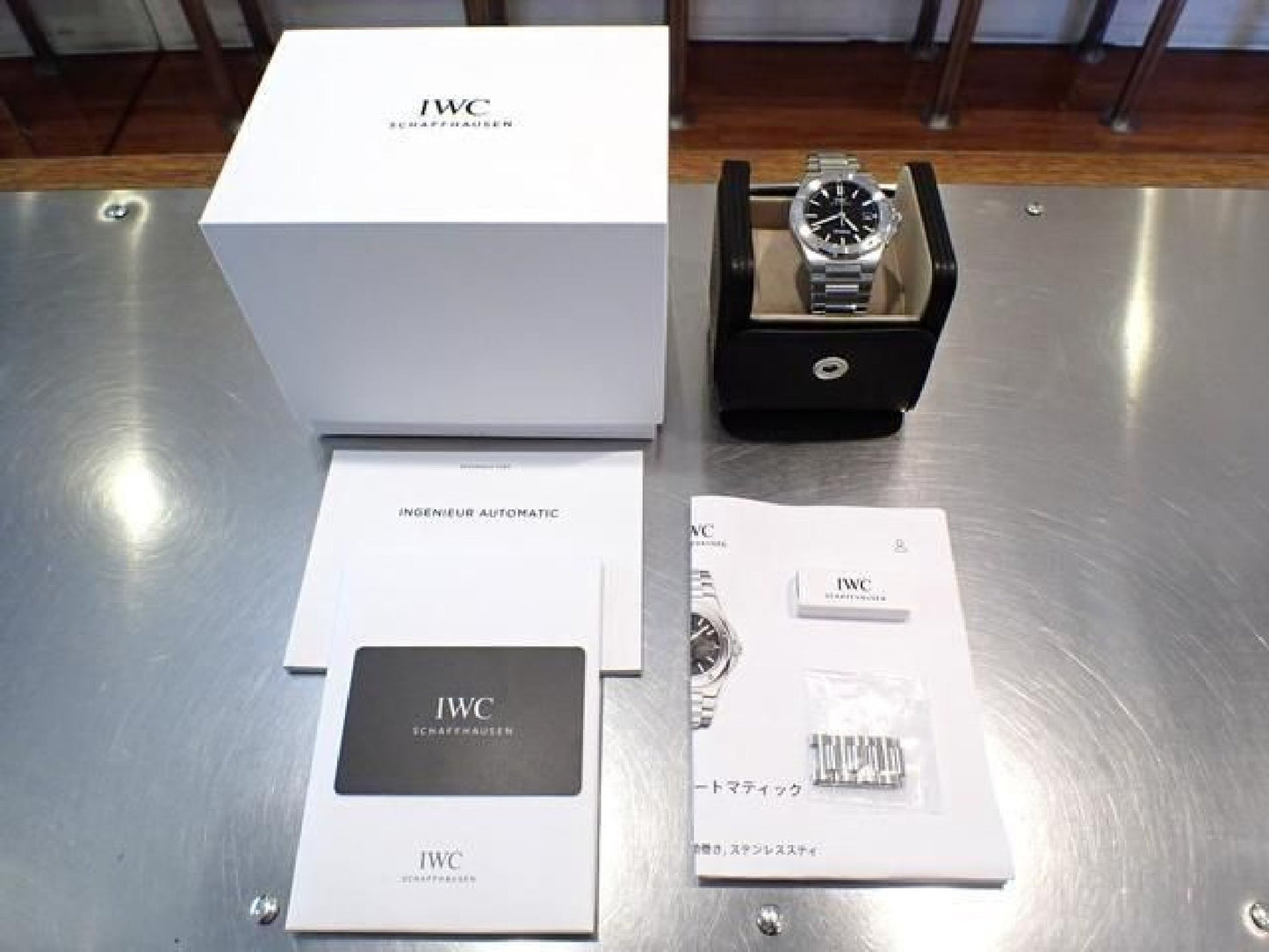 IWC Ingenieur Automatic 40 zwart IW328901 '25 Heren 191999411 hannari-shop