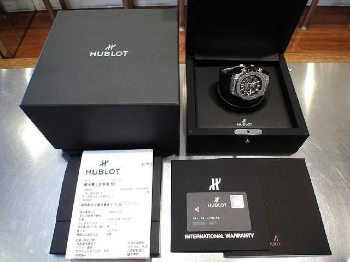 TUDOR HUBLOT Big Bang Unico Titanium 45 MM 411.NX.1170.RX '17 Mens 193733403 hannari-shop