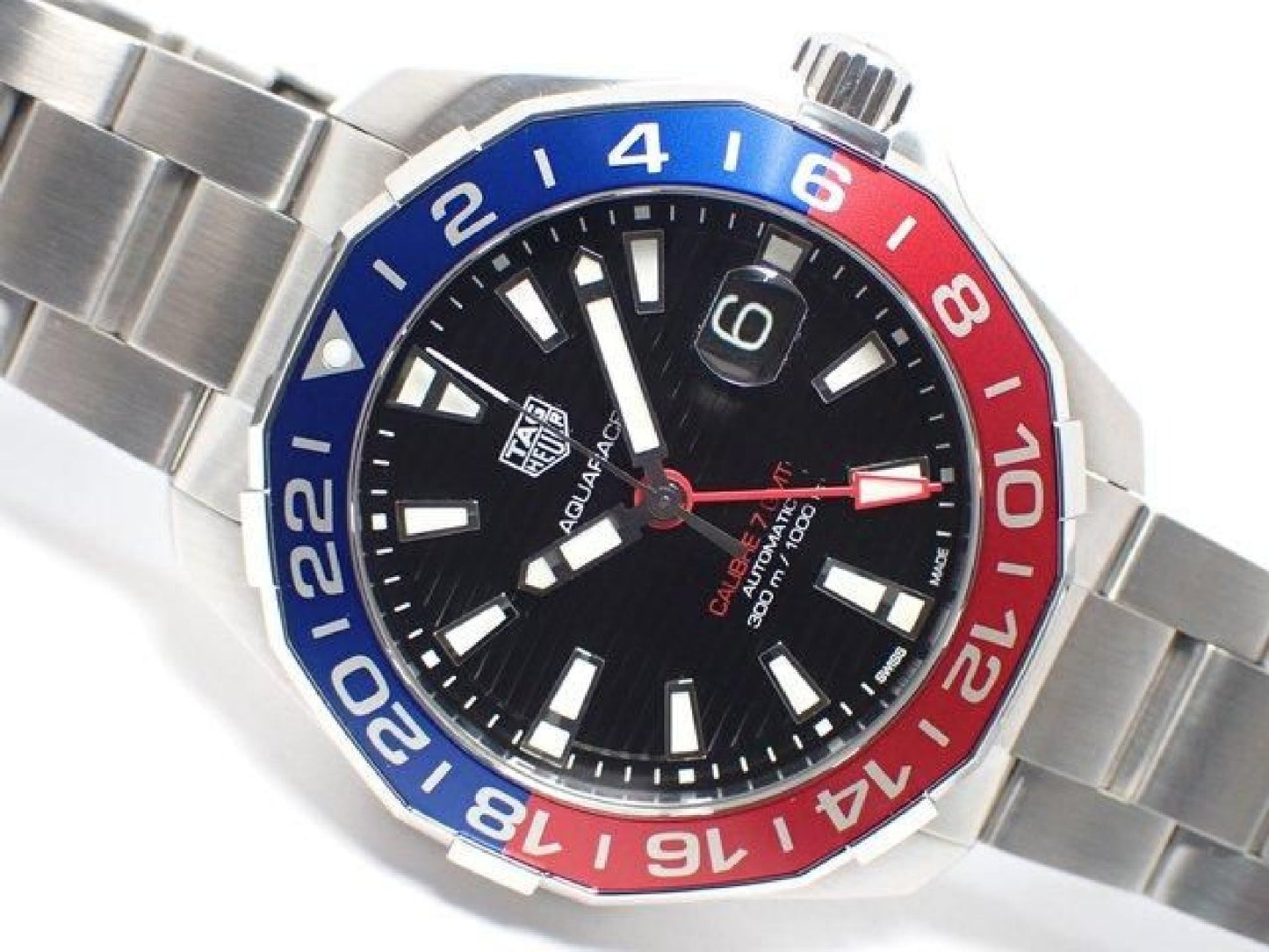 TAG HEUER Aquaracer Calibre7 GMT 43 MM '21 Heren 180304927 hannari-shop