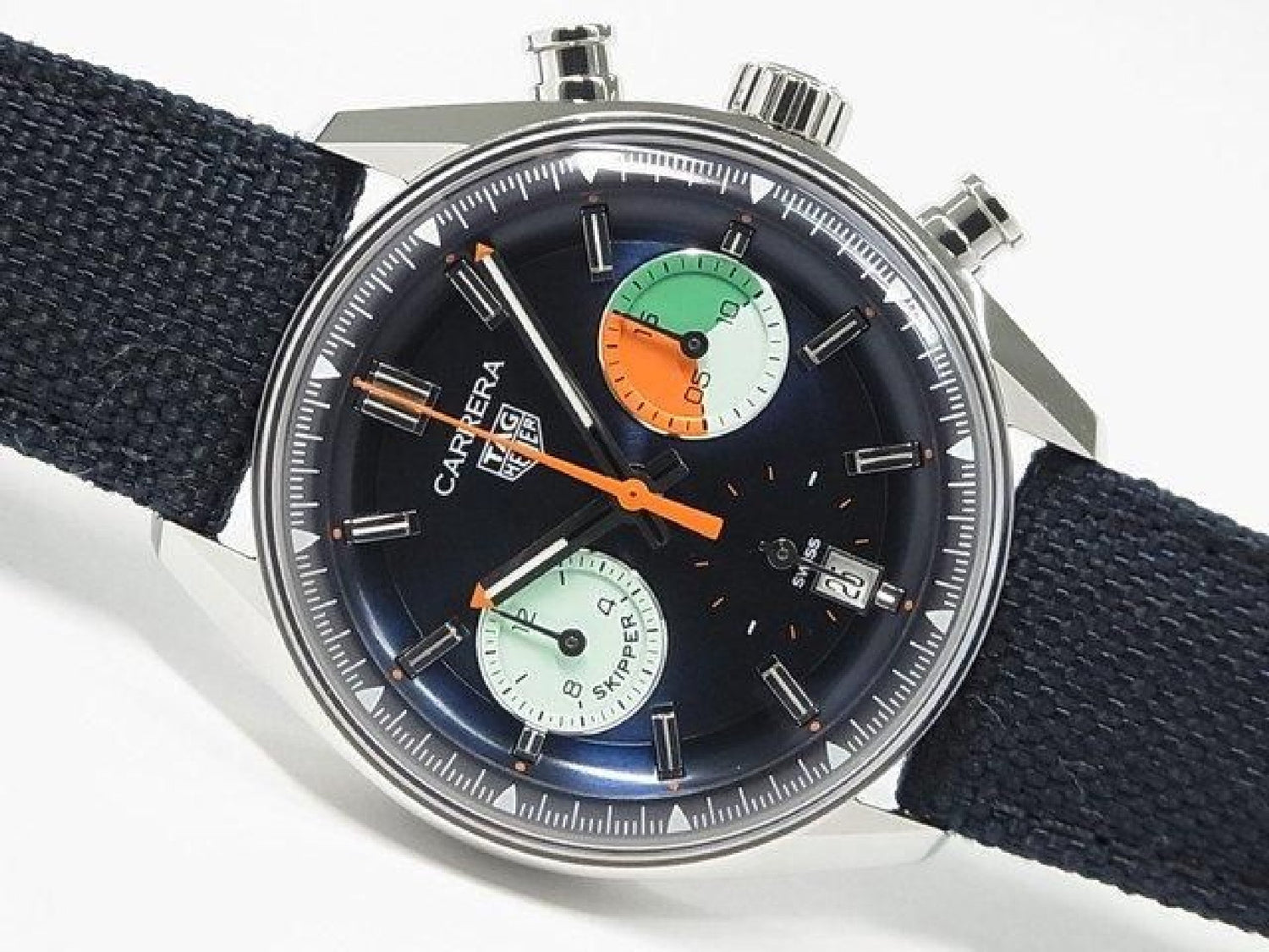 TAG HEUER Carrera Chronograph Skipper CBS2213.FN6002 Authentiek herenproduct 180365896 hannari-shop
