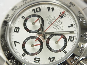 ROLEX Daytona 18K white gold silverAR Ref.116509 Z series Mens 181289835 hannari-shop