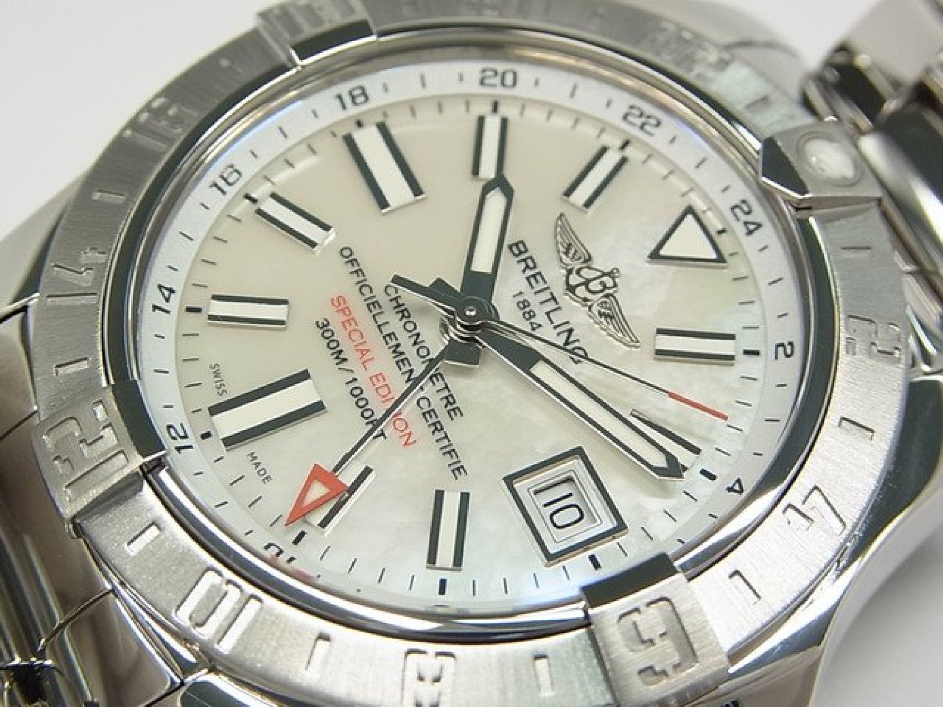 BREITLING AvengerII GMT MOP Wijzerplaat A3239011/A809 Heren 183290419 hannari-shop