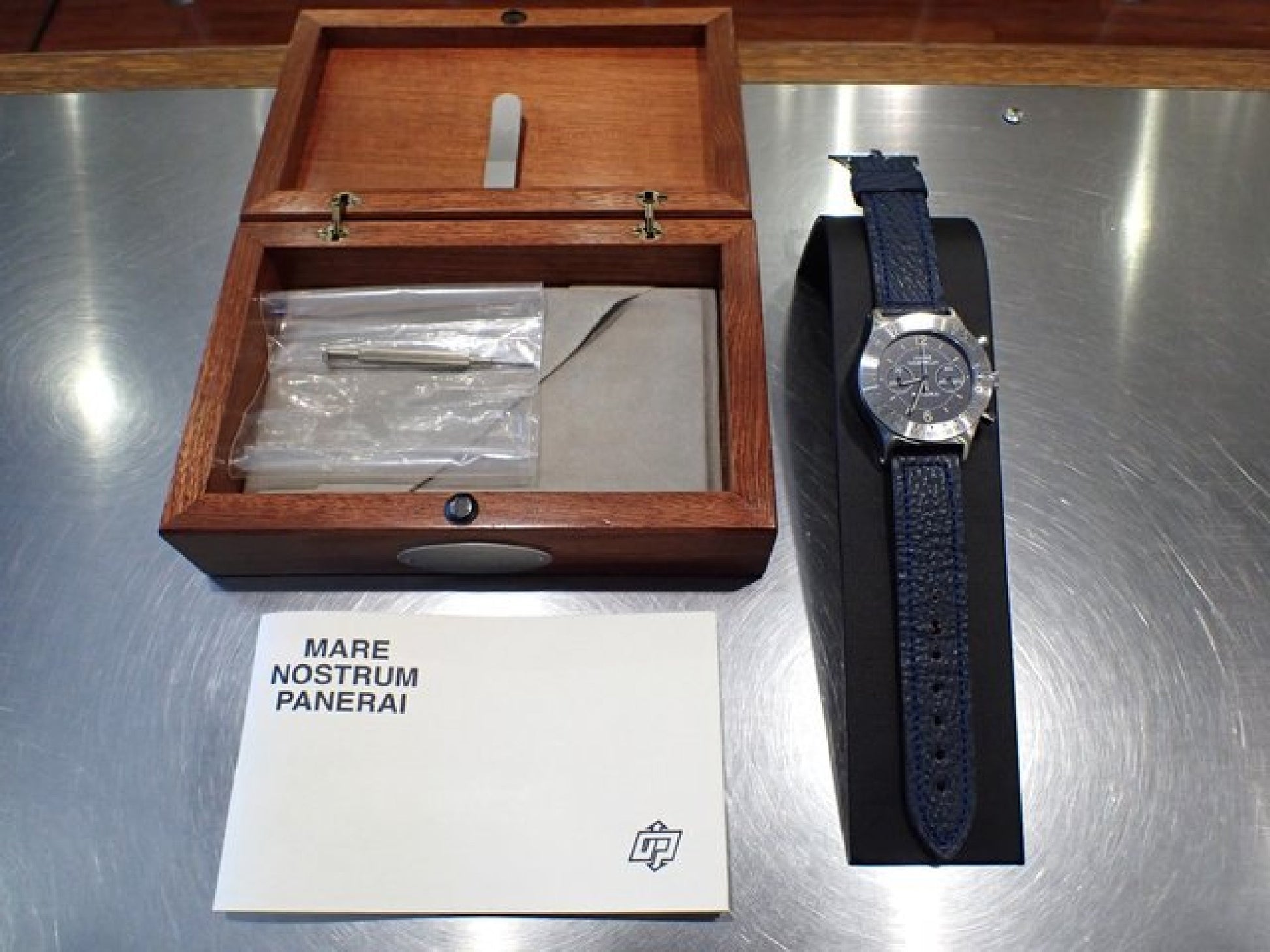 PANERAI Mare Nostrum blauw 5218-301A '93 Heren 183381501 hannari-shop