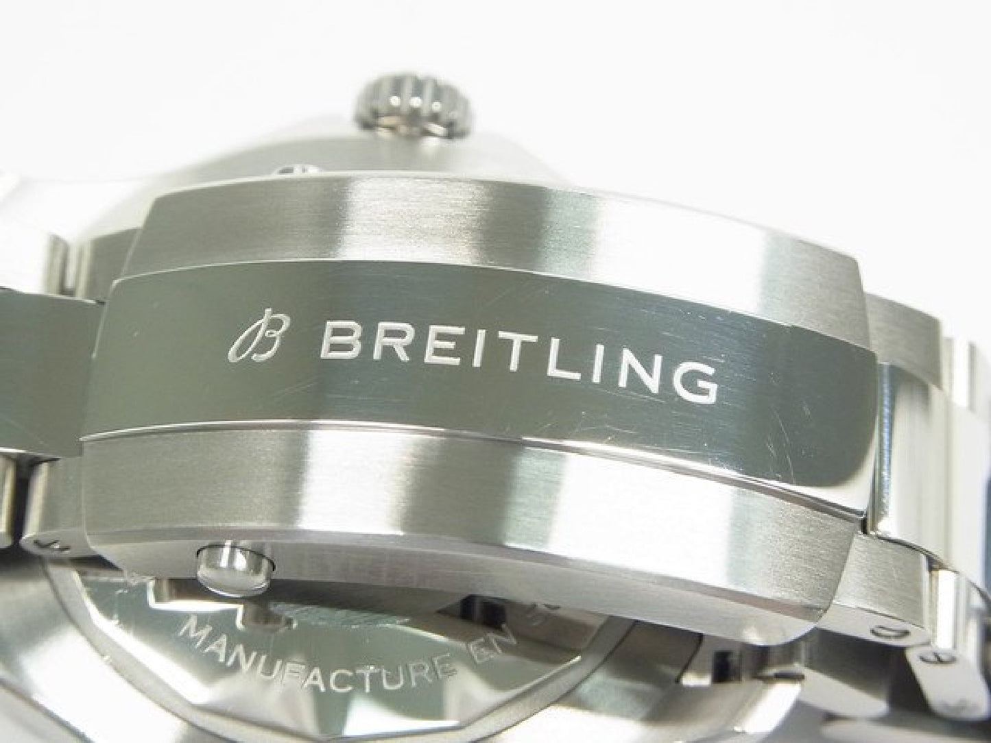 BREITLING Superocean Automatic 44 turquoise blue A17376 Heren 183537117 hannari-shop