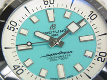 BREITLING Superocean Automatic 44 turquoise blue A17376 Mens 183537117 hannari-shop