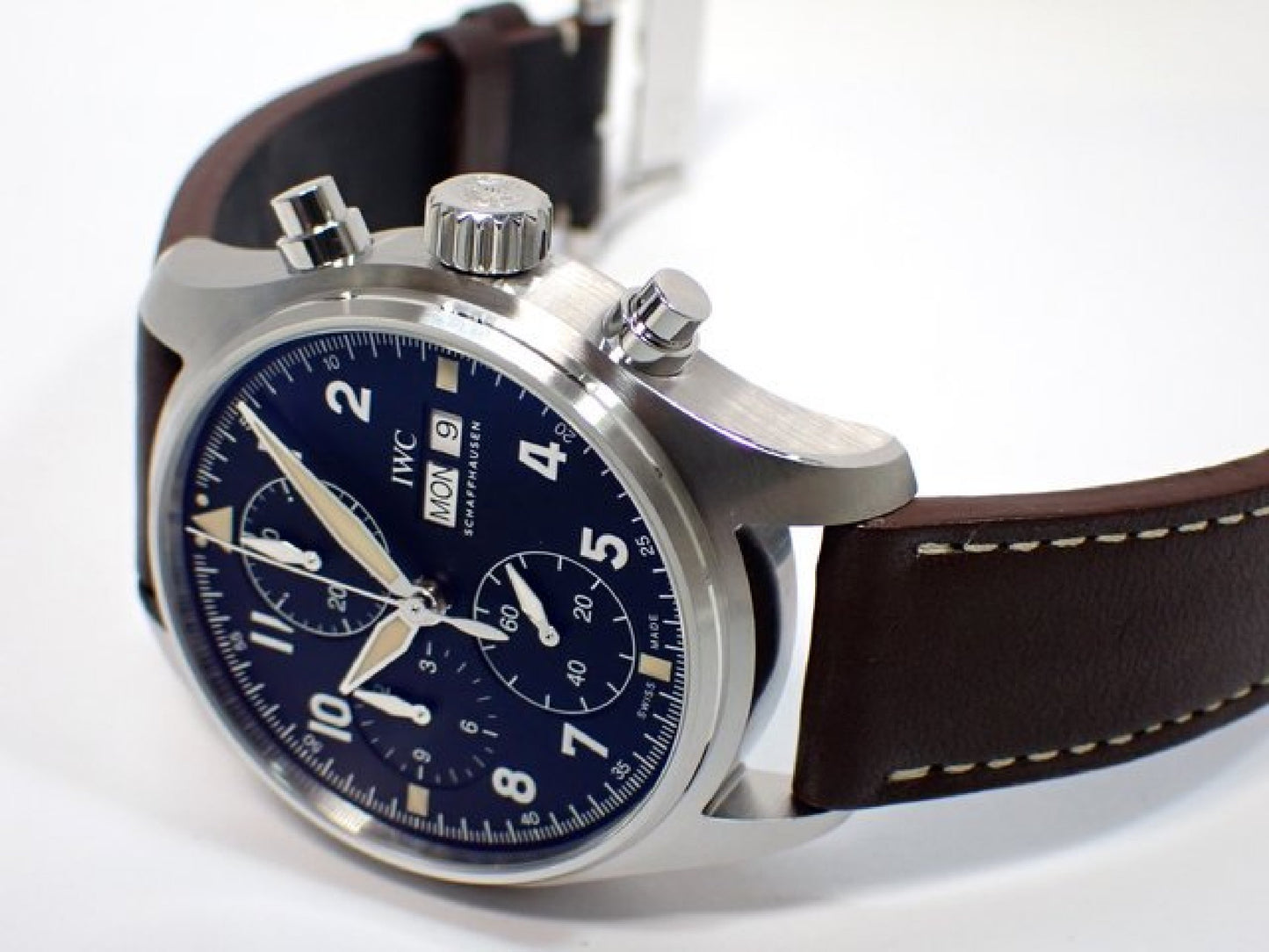 IWC Pilot's watch Chrono Spitfire IW387901 '19 Heren 184053602 hannari-shop
