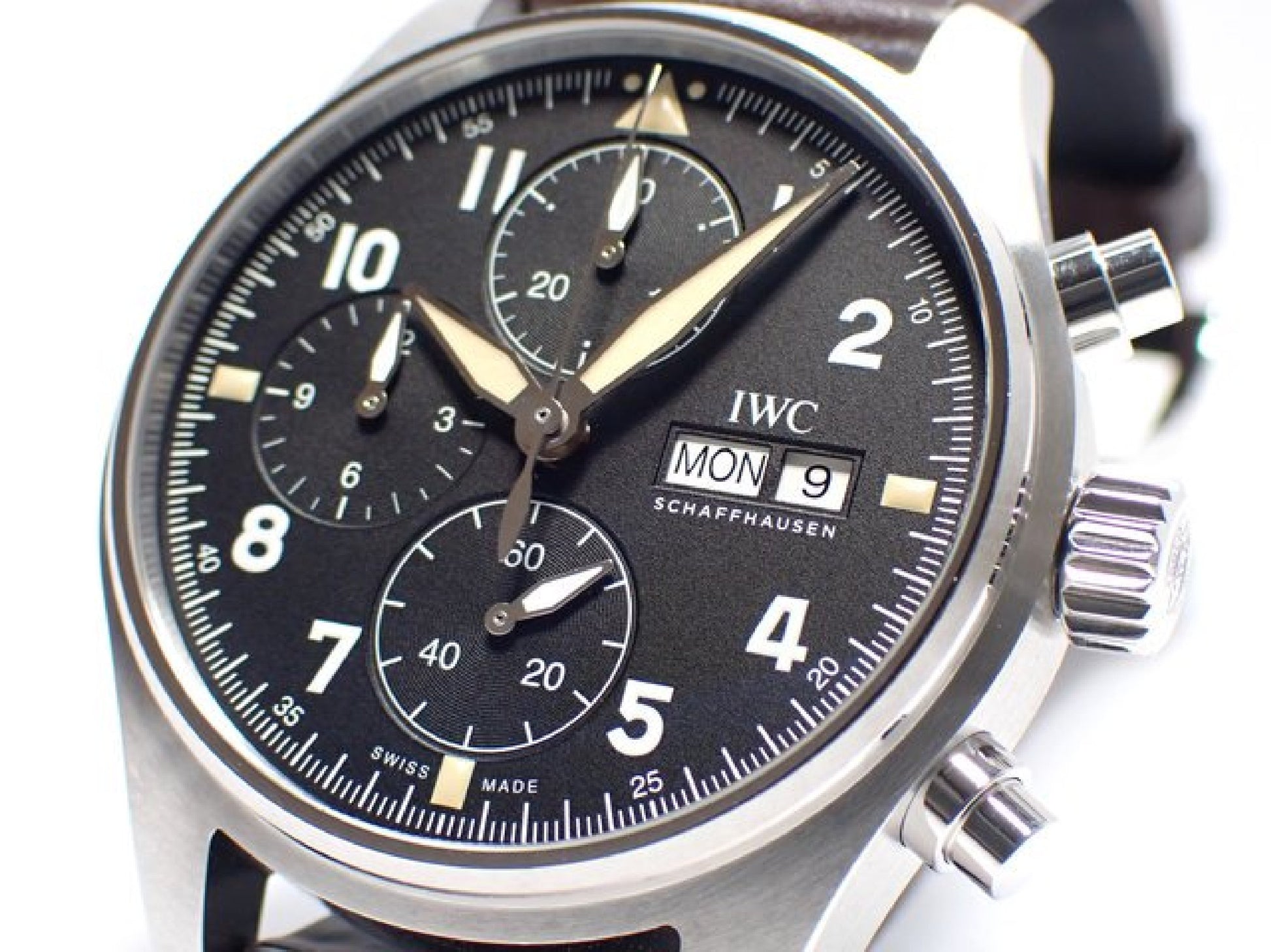 IWC Pilot's watch Chrono Spitfire IW387901 '19 Heren 184053602 hannari-shop