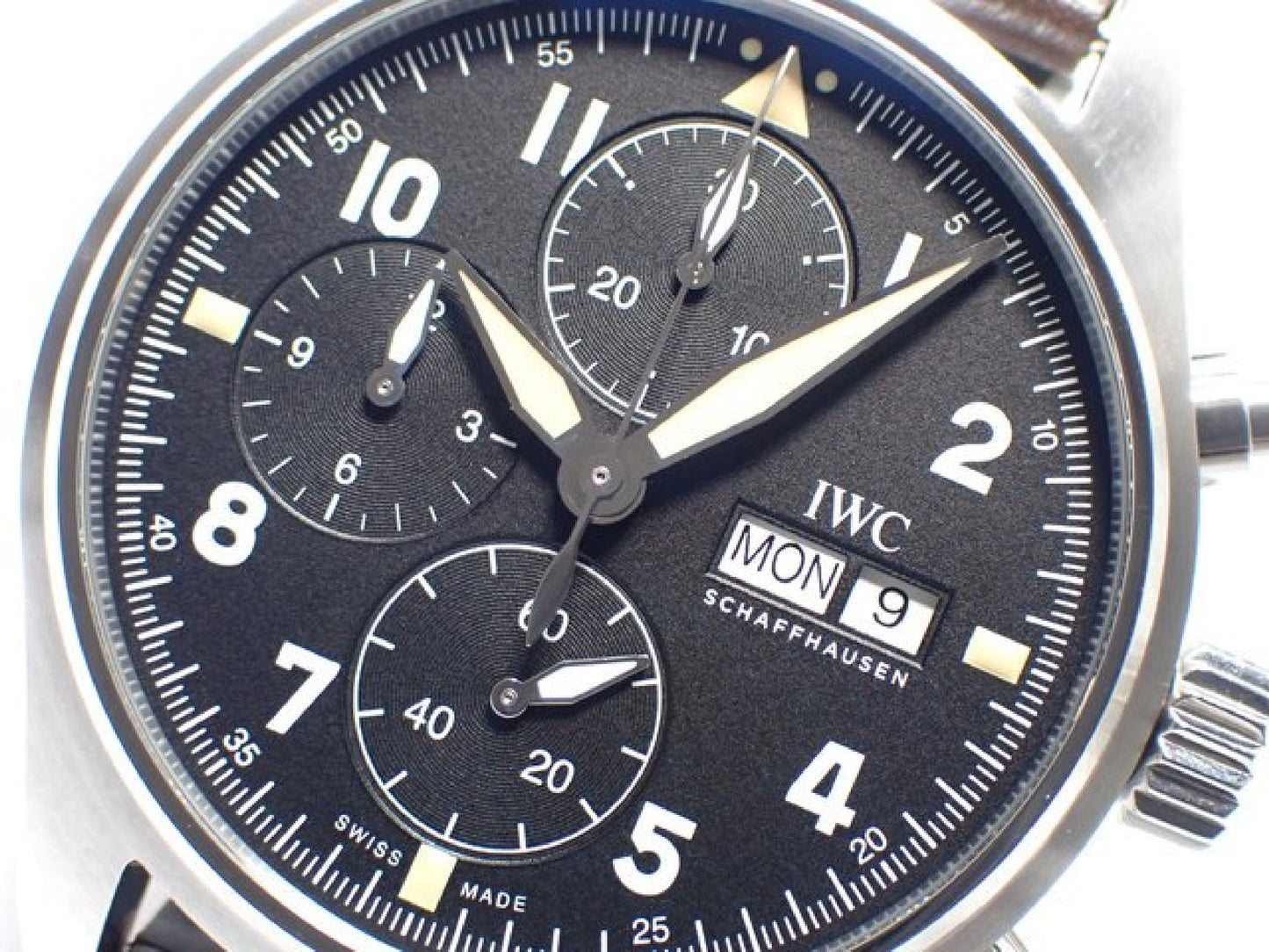 IWC Pilot's watch Chrono Spitfire IW387901 '19 Heren 184053602 hannari-shop