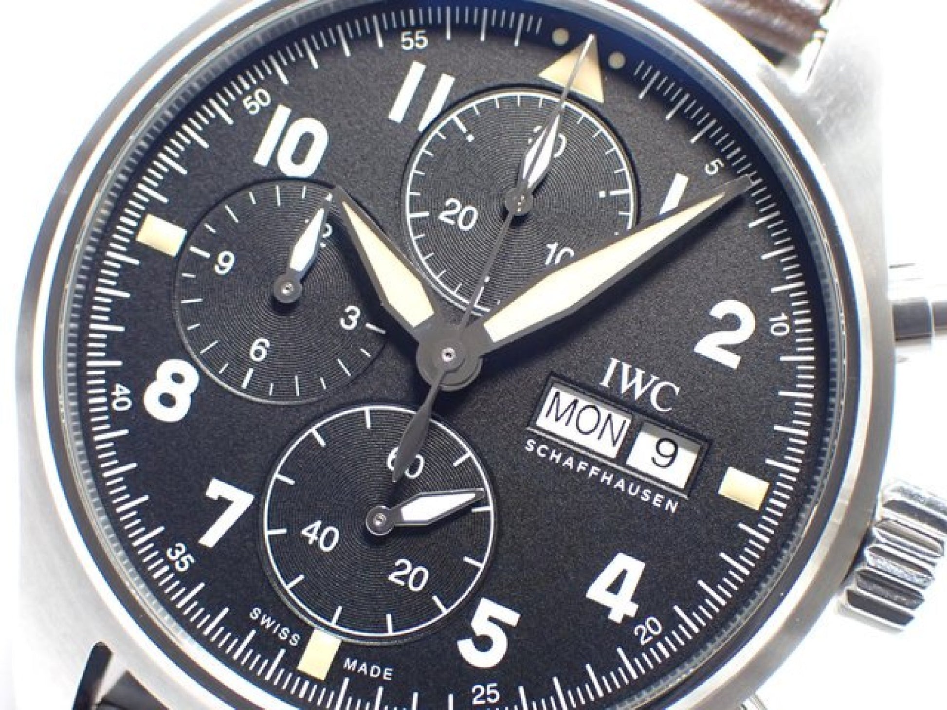 IWC Pilot's watch Chrono Spitfire IW387901 '19 Heren 184053602 hannari-shop