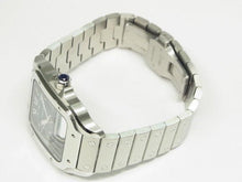 CARTIER Santos de  LM blue WSSA0030 Womens 184507750 hannari-shop