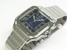 CARTIER Santos de  LM blue WSSA0030 Womens 184507750 hannari-shop