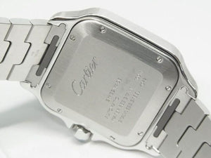 CARTIER Santos de  LM blue WSSA0030 Womens 184507750 hannari-shop