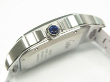 CARTIER Santos de  LM blue WSSA0030 Womens 184507750 hannari-shop