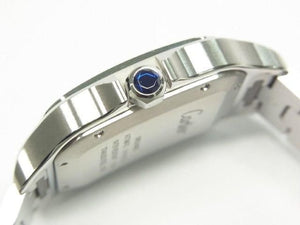 CARTIER Santos de  LM blue WSSA0030 Womens 184507750 hannari-shop