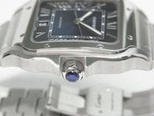 CARTIER Santos de  LM blue WSSA0030 Womens 184507750 hannari-shop