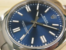 ROLEX Oyster PERPETUAL 41 blue 124300 Mens 184629892 hannari-shop