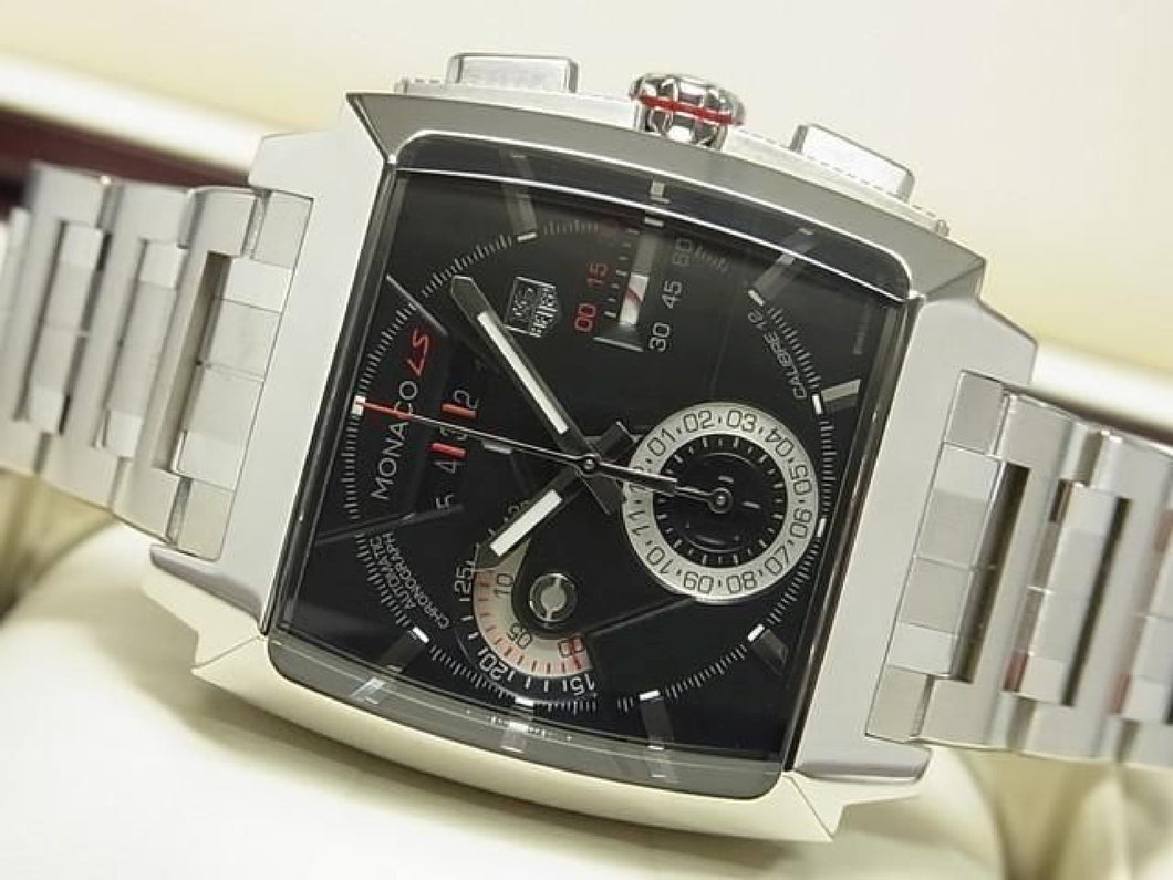TAG HEUER Monaco LS Chronograph CAL2110.BA0781 maker Complete Service done Mens 185269946 hannari-shop