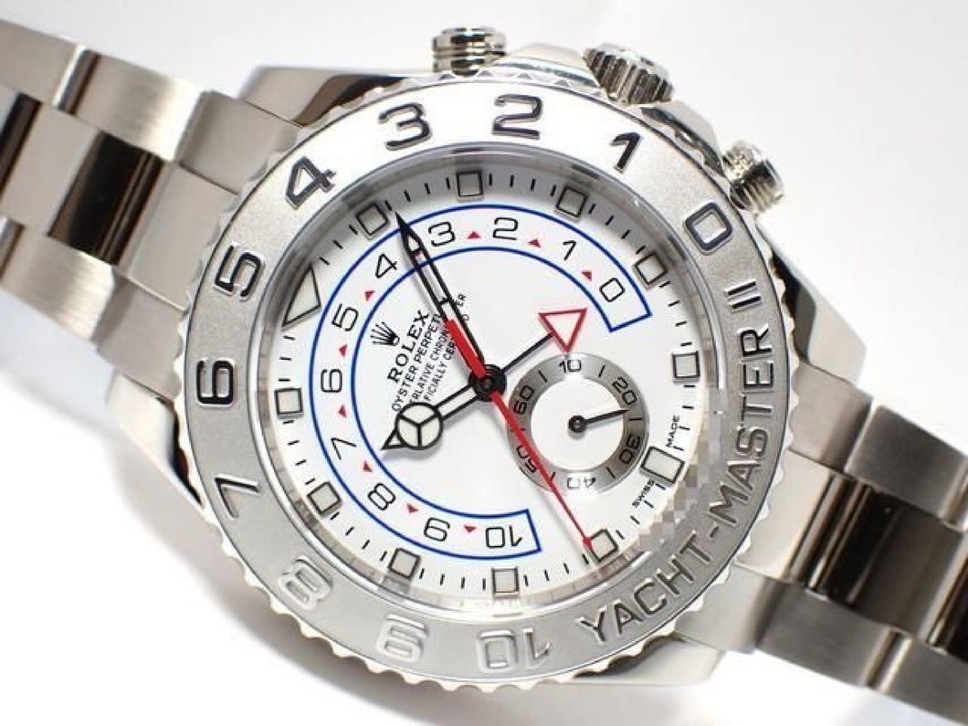 ROLEX YACHT-MASTERII 18KWG 116689 Benz Hand '18 Mens 186094894 hannari-shop