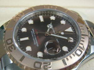 ROLEX YACHT-MASTER 40 SS x Everose Gold combination Chocolate Dial 126621 Mens 186414524 hannari-shop
