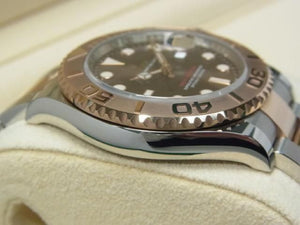 ROLEX YACHT-MASTER 40 SS x Everose Gold combination Chocolate Dial 126621 Mens 186414524 hannari-shop