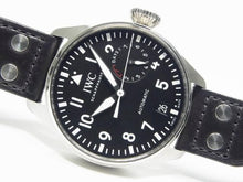IWC large Pilot's watch 46 MM black IW501001 Mens 186654097 hannari-shop