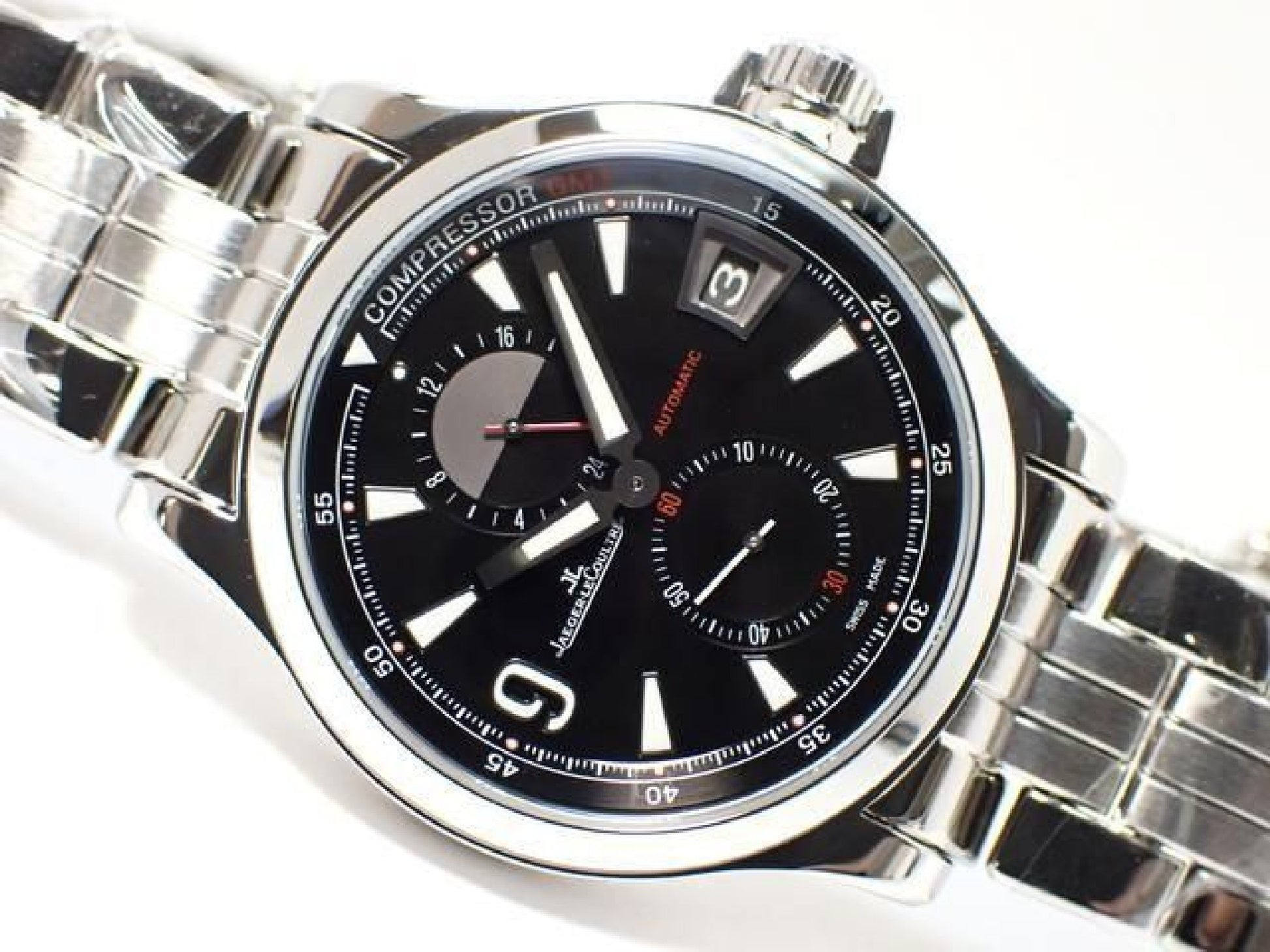 JAEGER LECOULTRE Master Compressor GMT Q1738171 '13 Heren 187949407 hannari-shop