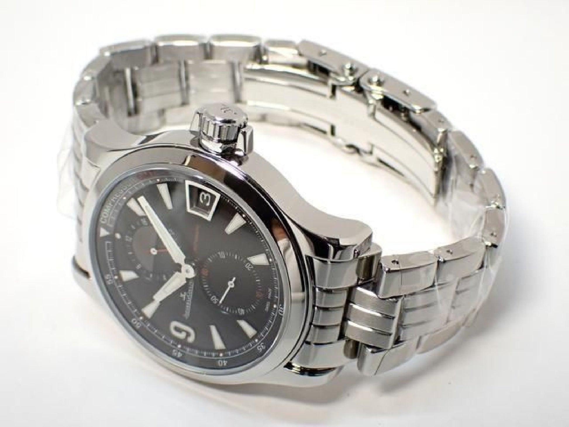 JAEGER LECOULTRE Master Compressor GMT Q1738171 '13 Heren 187949407 hannari-shop
