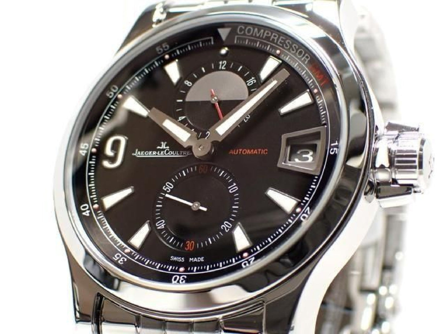 JAEGER LECOULTRE Master Compressor GMT Q1738171 '13 Heren 187949407 hannari-shop