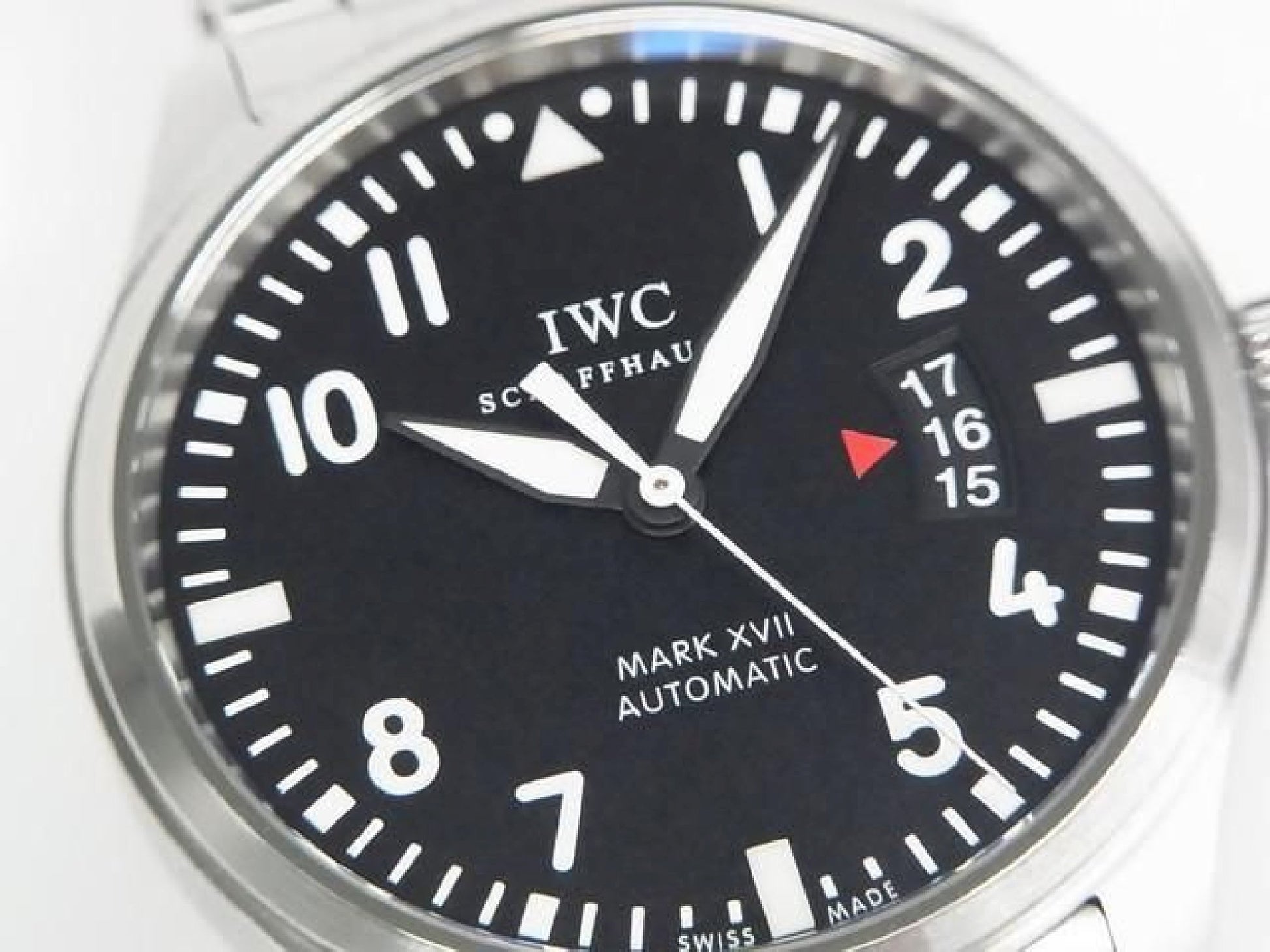 IWC Pilot's watch mark17 Bracelet model IW326504 Mens 188101944 hannari-shop