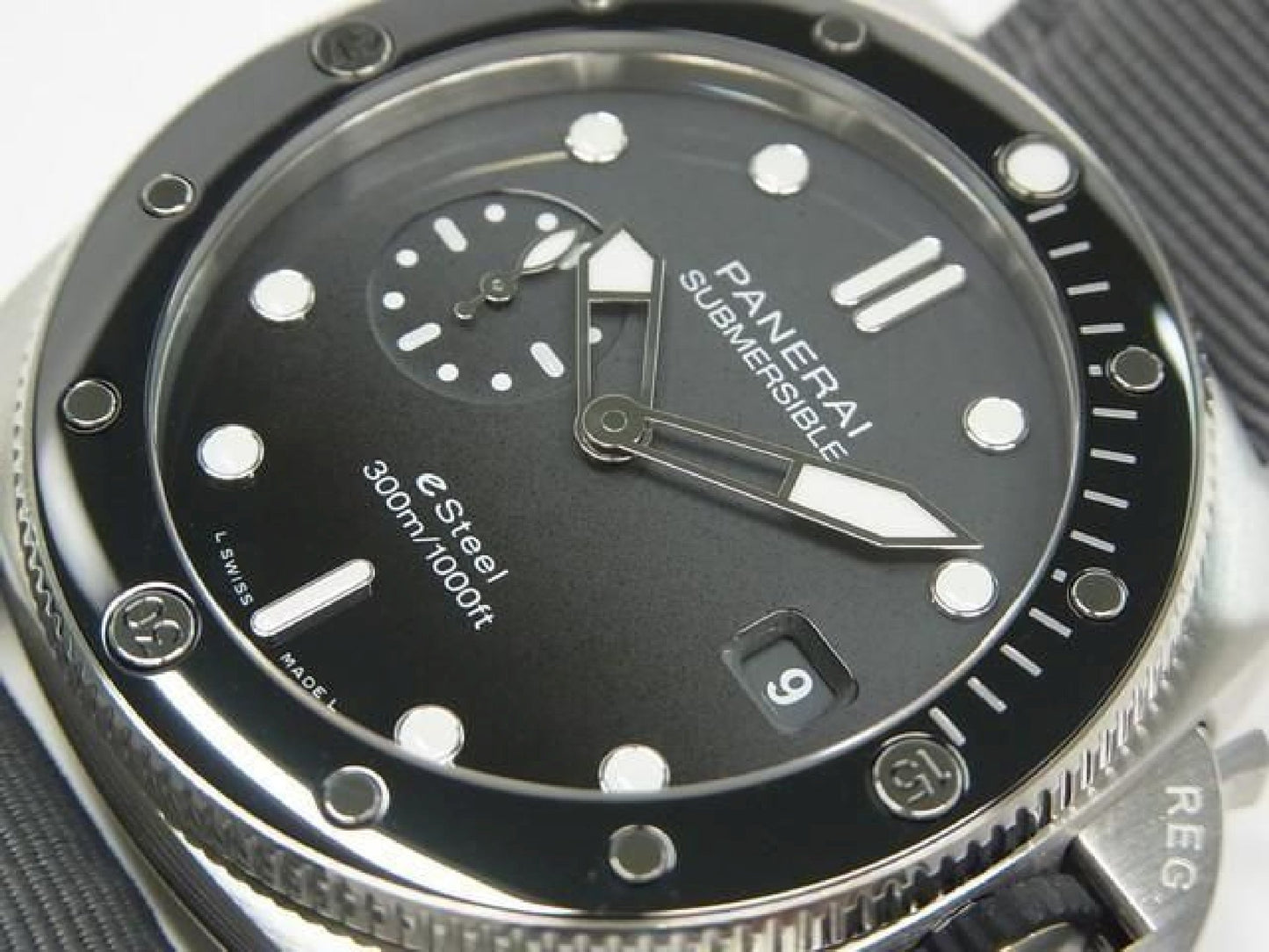 PANERAI Submersible Quaranta Quattro Grigio Roccia PAM01288 Heren 188575372 hannari-shop
