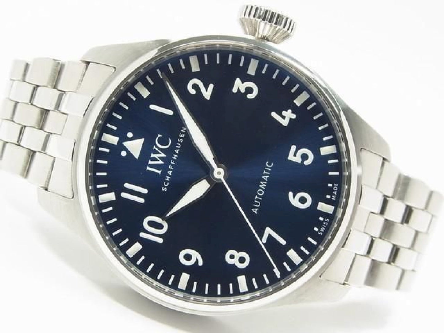 IWC grote Pilotenhorloge 43 blauw IW329304 Heren 188914003 hannari-shop
