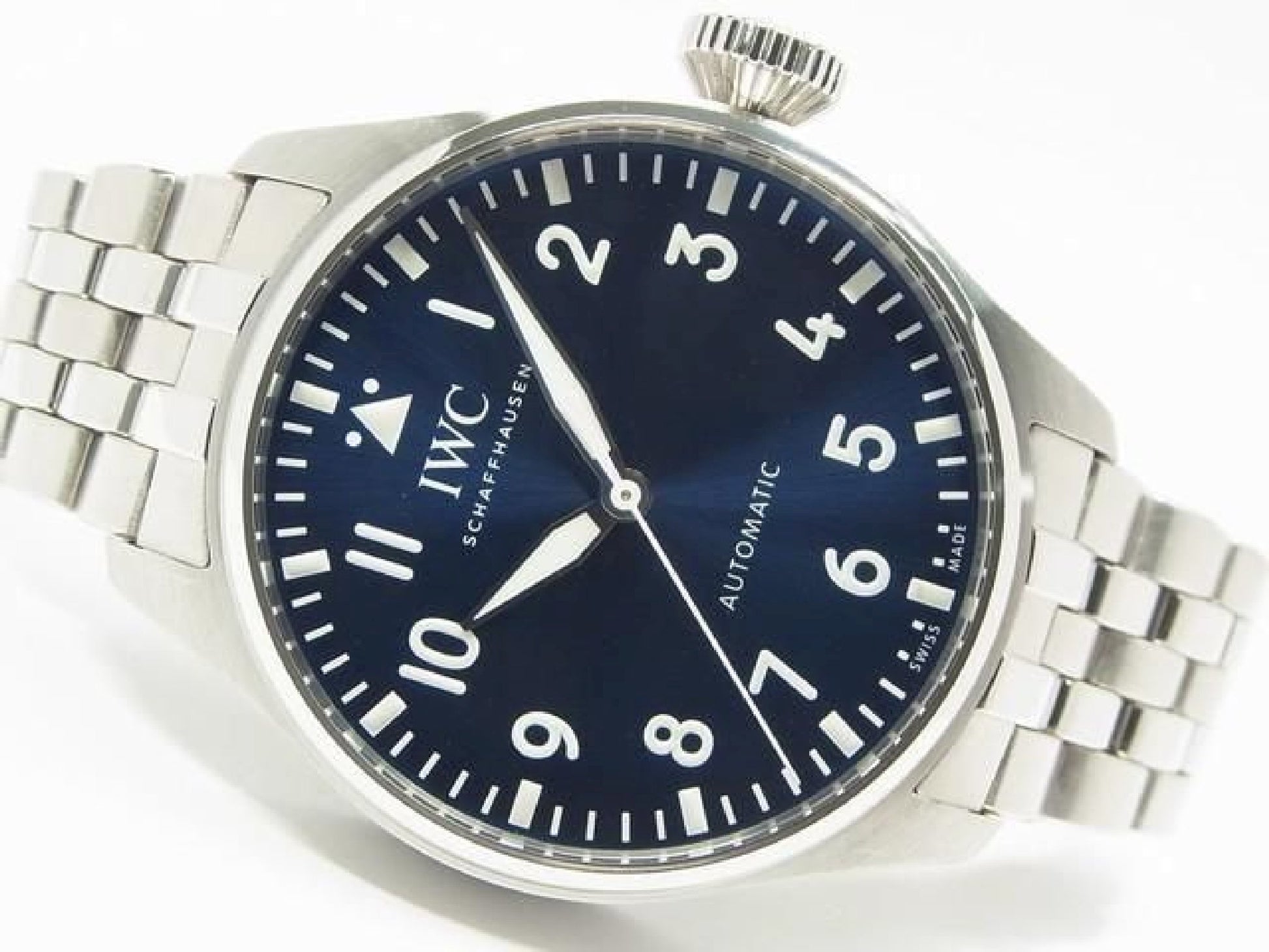 IWC grote Pilotenhorloge 43 blauw IW329304 Heren 188914003 hannari-shop