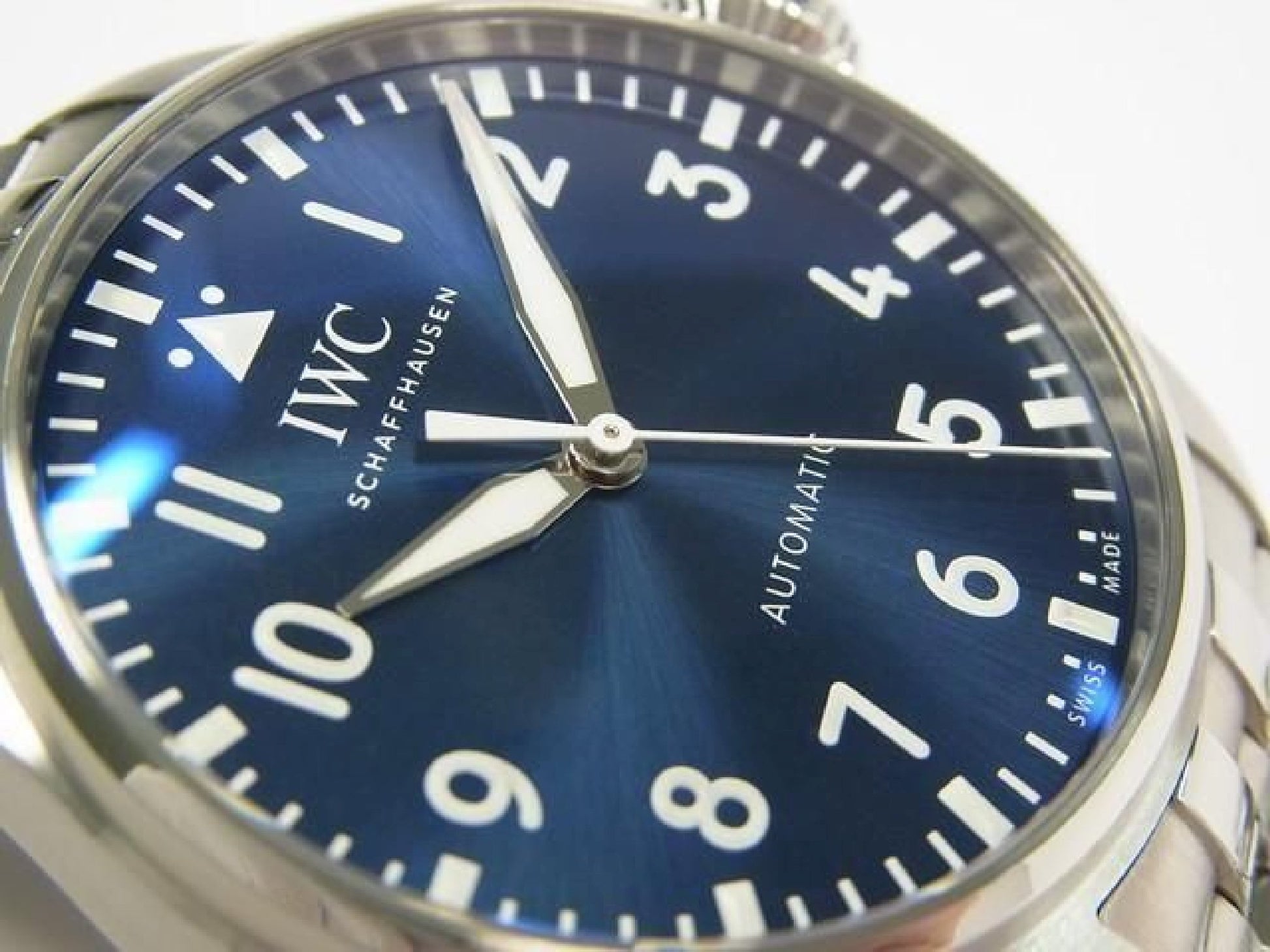 IWC grote Pilotenhorloge 43 blauw IW329304 Heren 188914003 hannari-shop