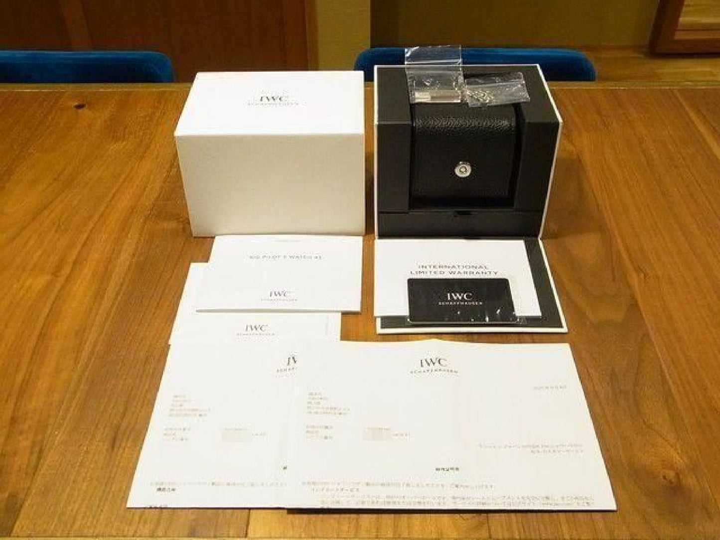 IWC grote Pilotenhorloge 43 blauw IW329304 Heren 188914003 hannari-shop