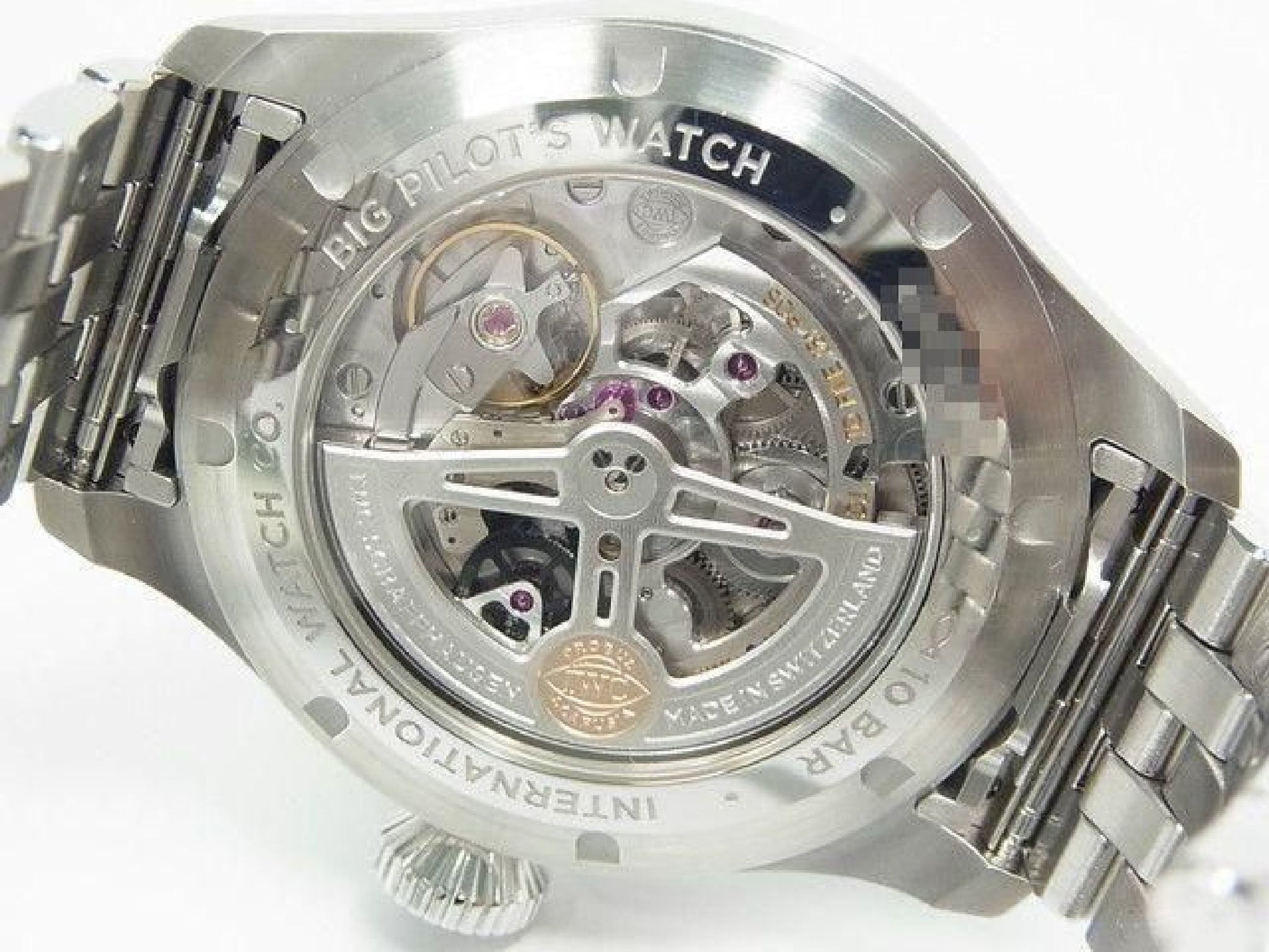 IWC grote Pilotenhorloge 43 blauw IW329304 Heren 188914003 hannari-shop