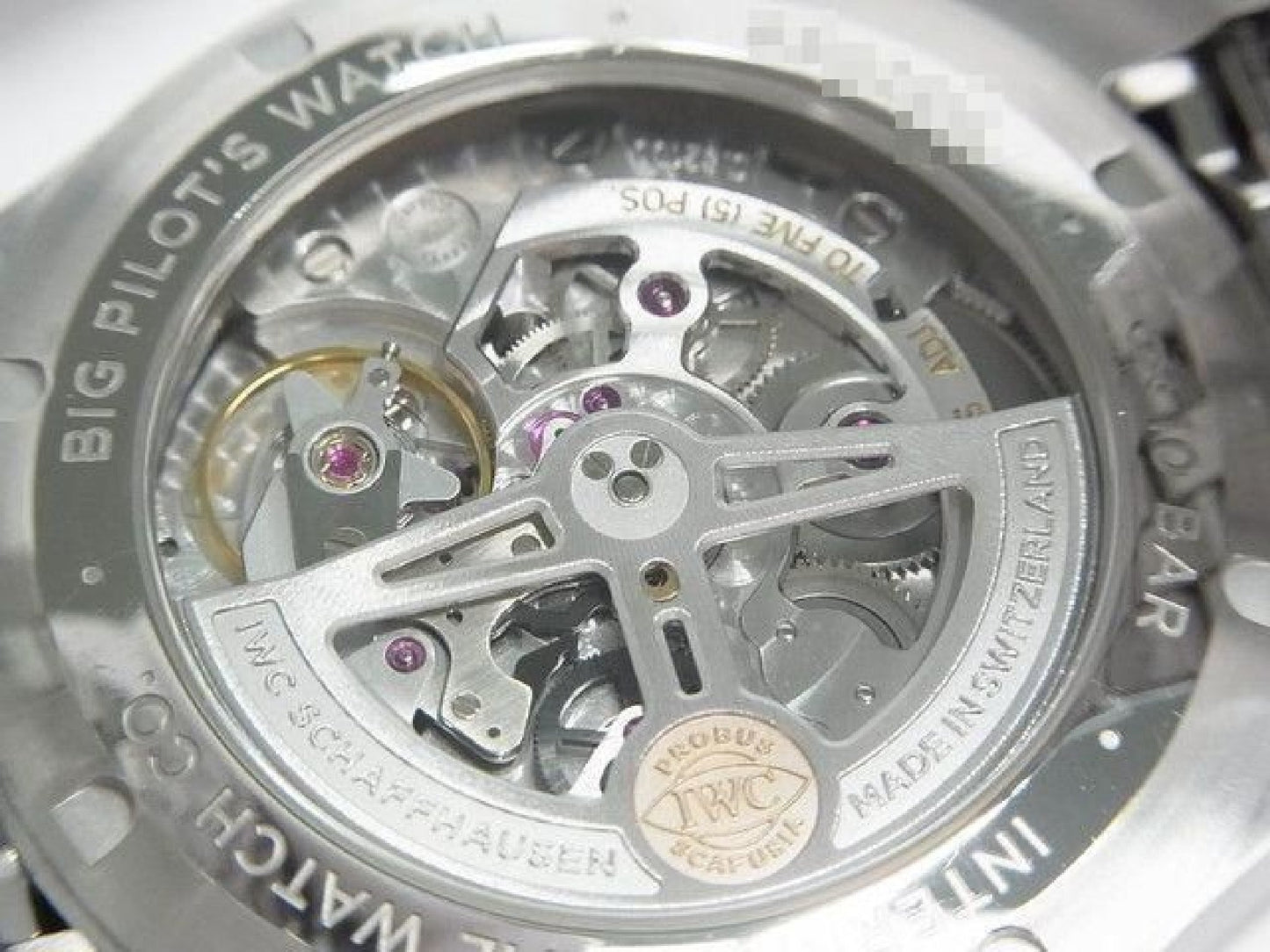 IWC grote Pilotenhorloge 43 blauw IW329304 Heren 188914003 hannari-shop