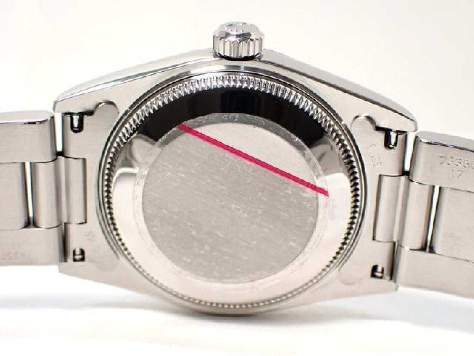ROLEX Oyster PERPETUAL zwart3 6 9 67480 U-serie '98 Heren 189282561 hannari-shop