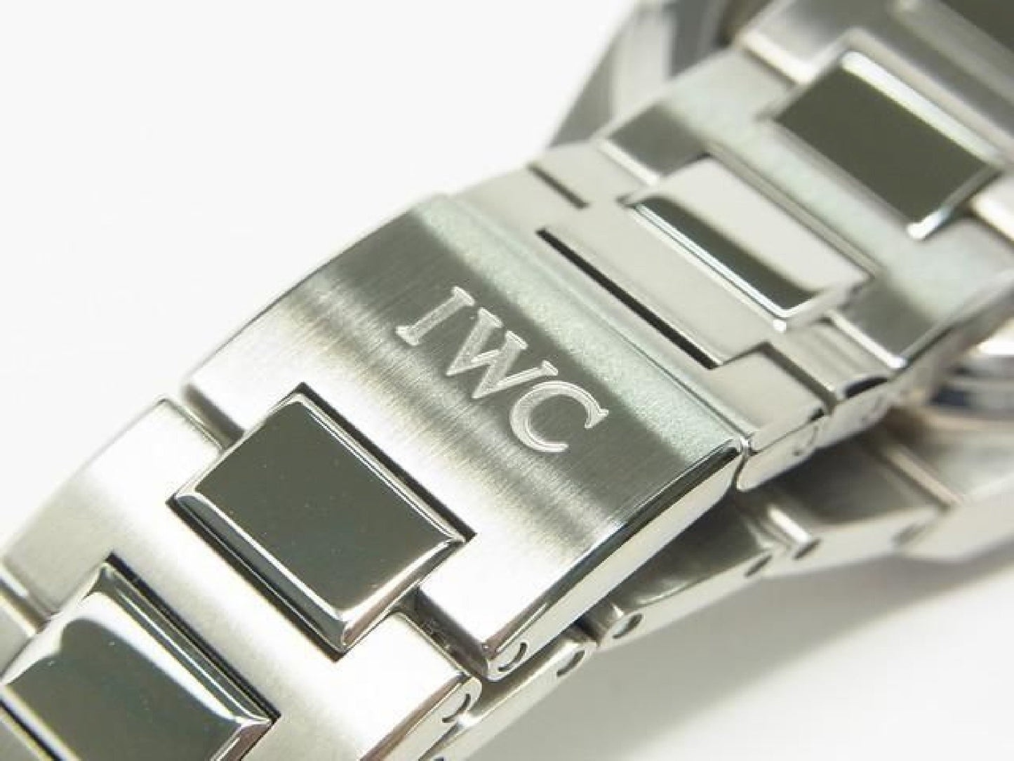 IWC Ingenieur Automatic 40 MM zilver IW322801 saffierglas achterkant heren 189299441 hannari-shop