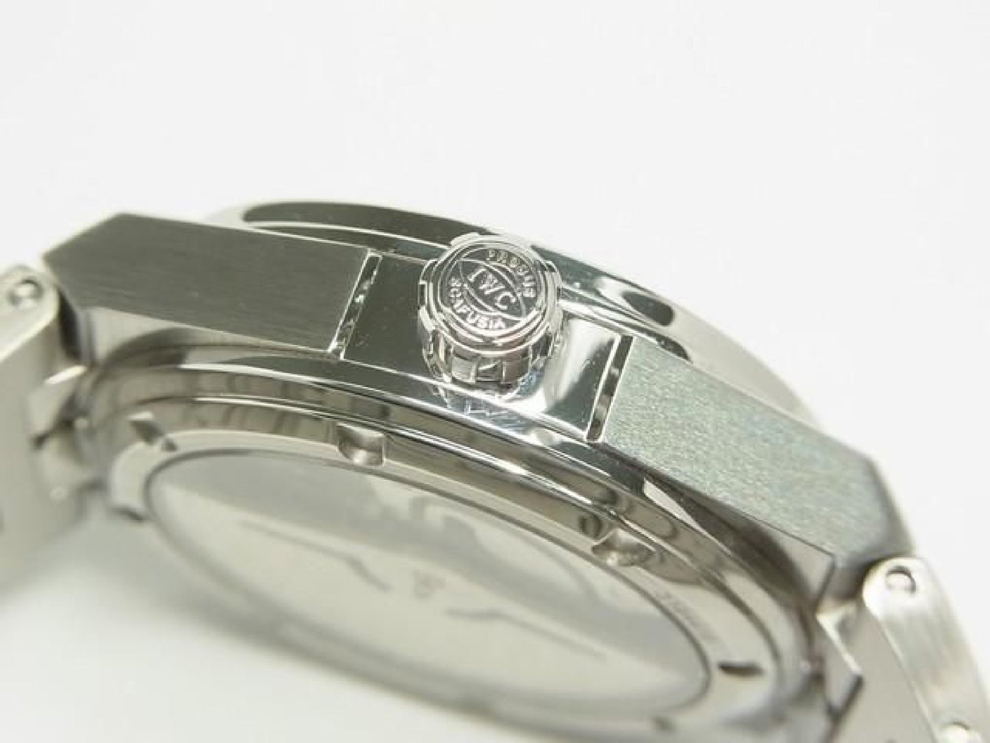 IWC Ingenieur Automatic 40 MM zilver IW322801 saffierglas achterkant heren 189299441 hannari-shop
