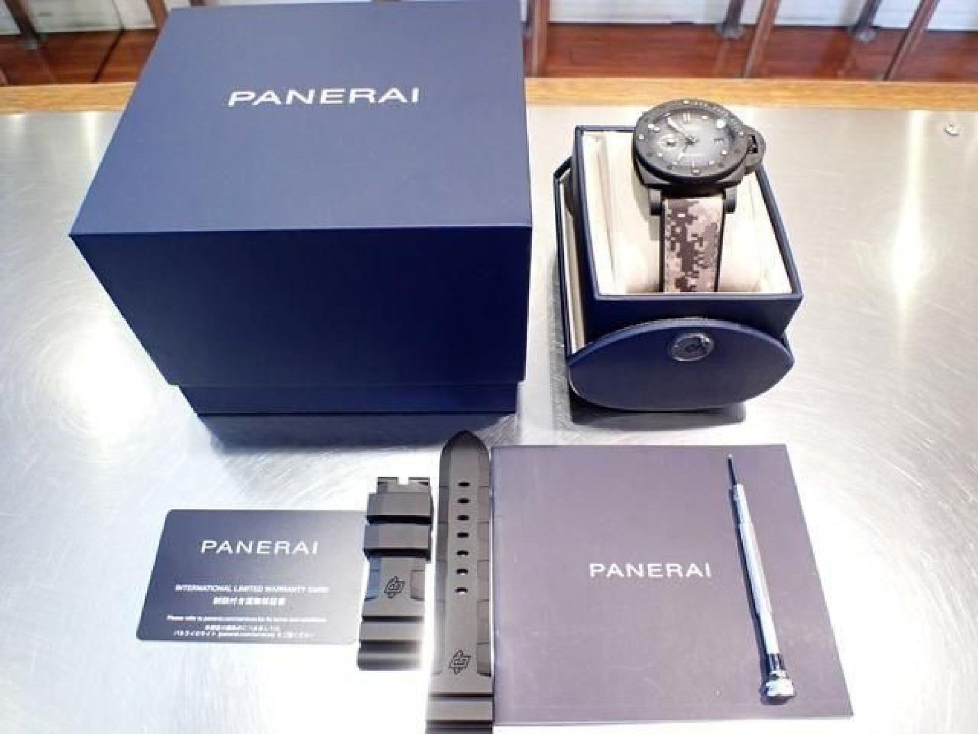PANERAI Quaranta Quattro GMT Navy Seals Carbotech PAM01513 '25 Mens 189372849 hannari-shop