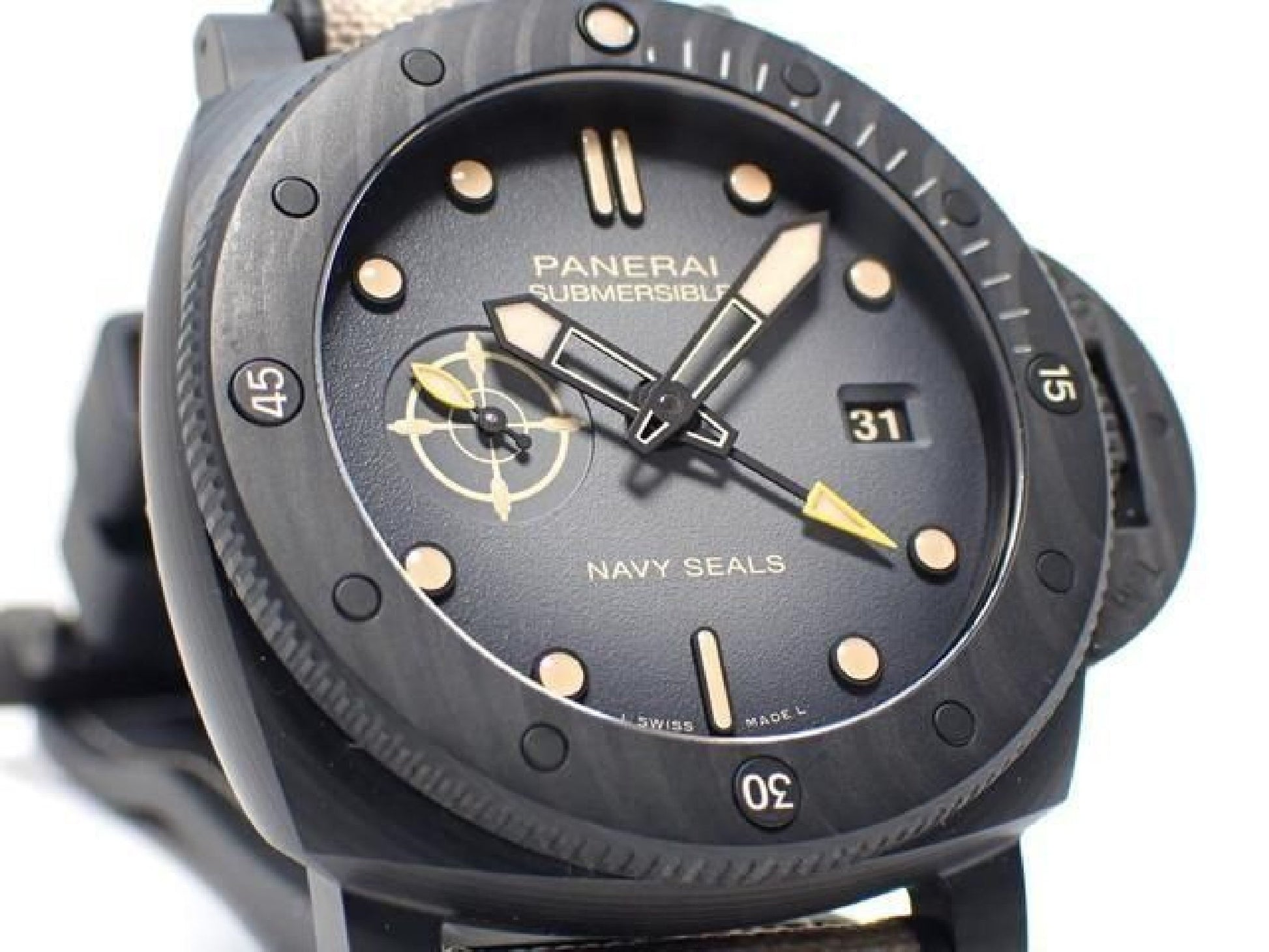 PANERAI Quaranta Quattro GMT Navy Seals Carbotech PAM01513 '25 Mens 189372849 hannari-shop