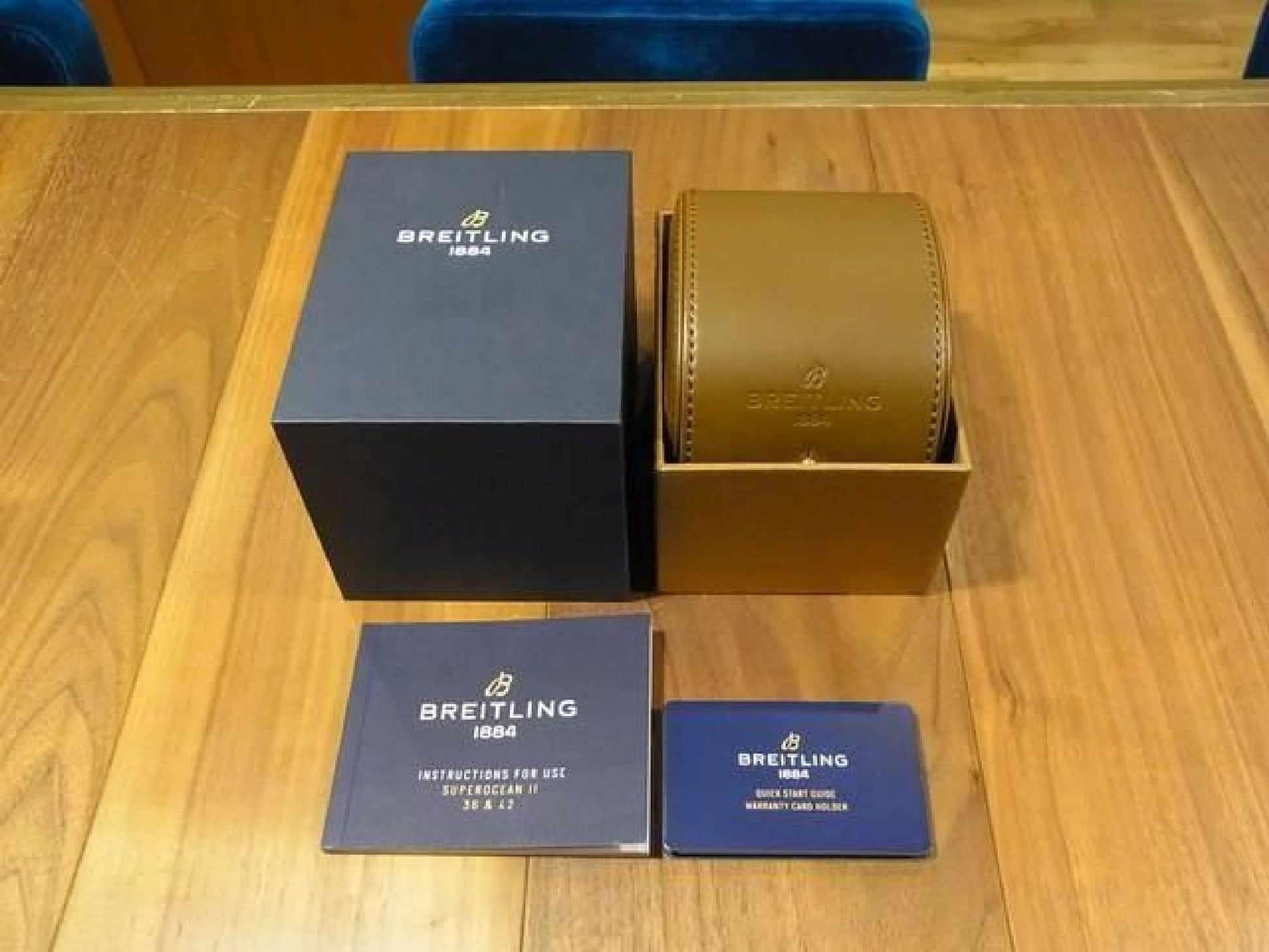 BREITLING Superocean Automatic 42 oranje wijzerplaat heren 190303664 hannari-shop