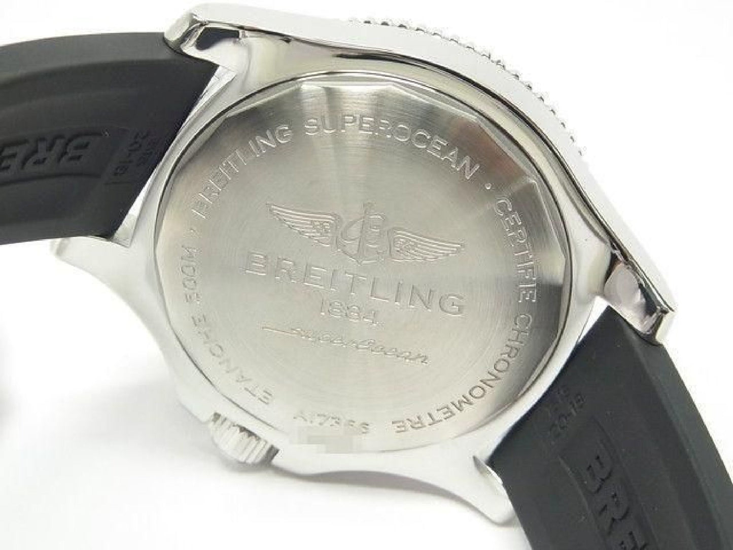 BREITLING Superocean Automatic 42 oranje wijzerplaat heren 190303664 hannari-shop