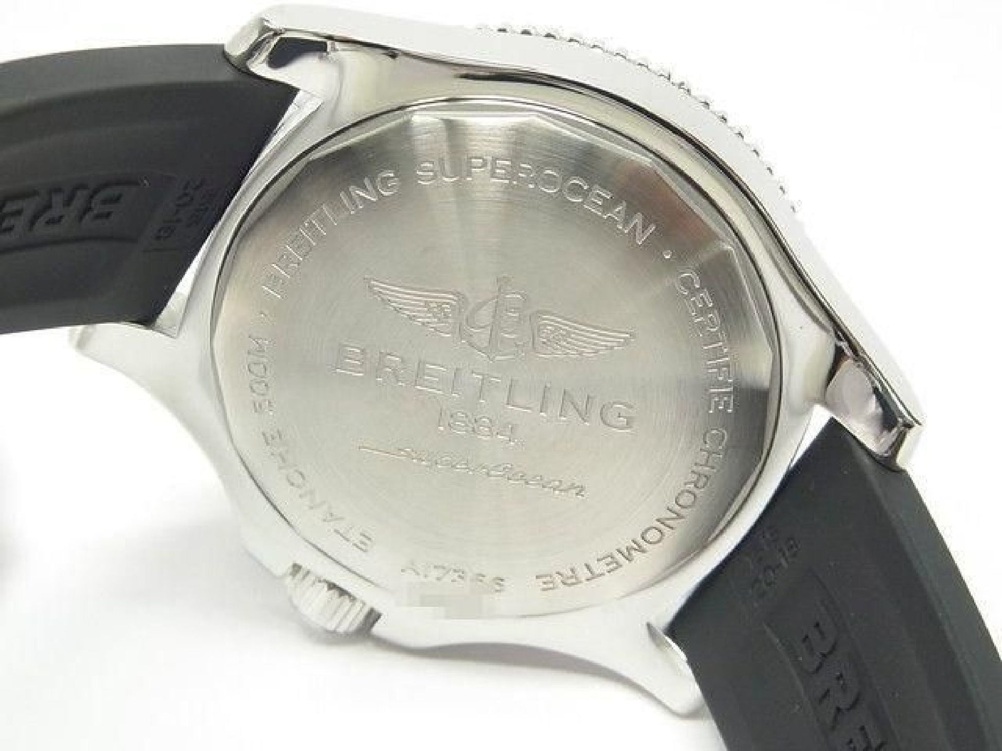 BREITLING Superocean Automatic 42 oranje wijzerplaat heren 190303664 hannari-shop