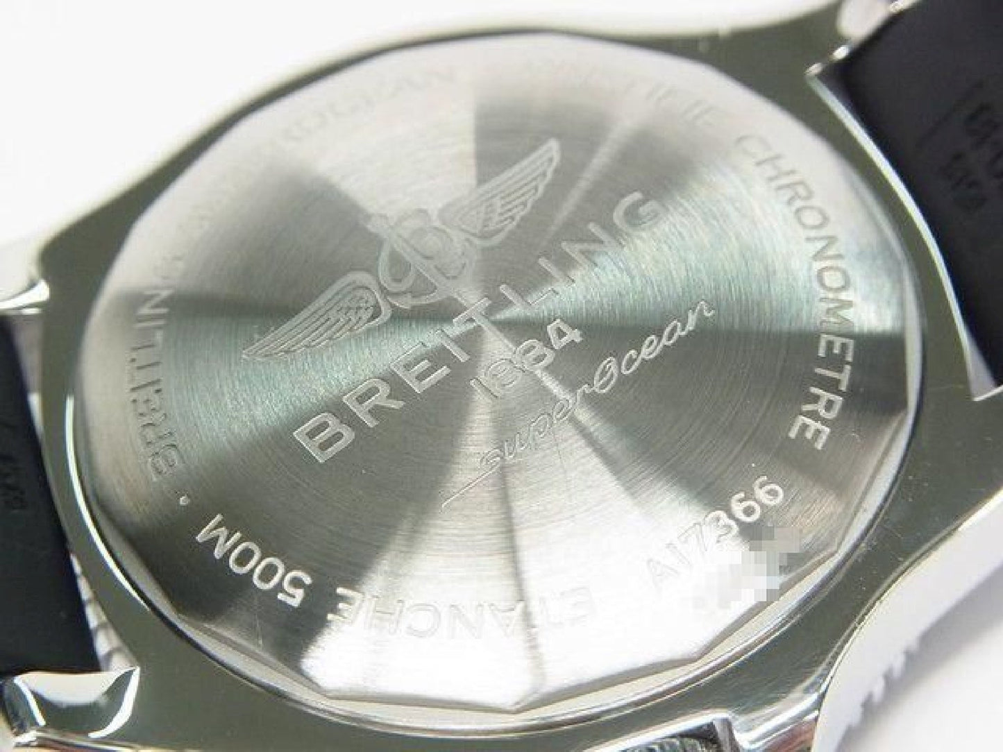 BREITLING Superocean Automatic 42 oranje wijzerplaat heren 190303664 hannari-shop