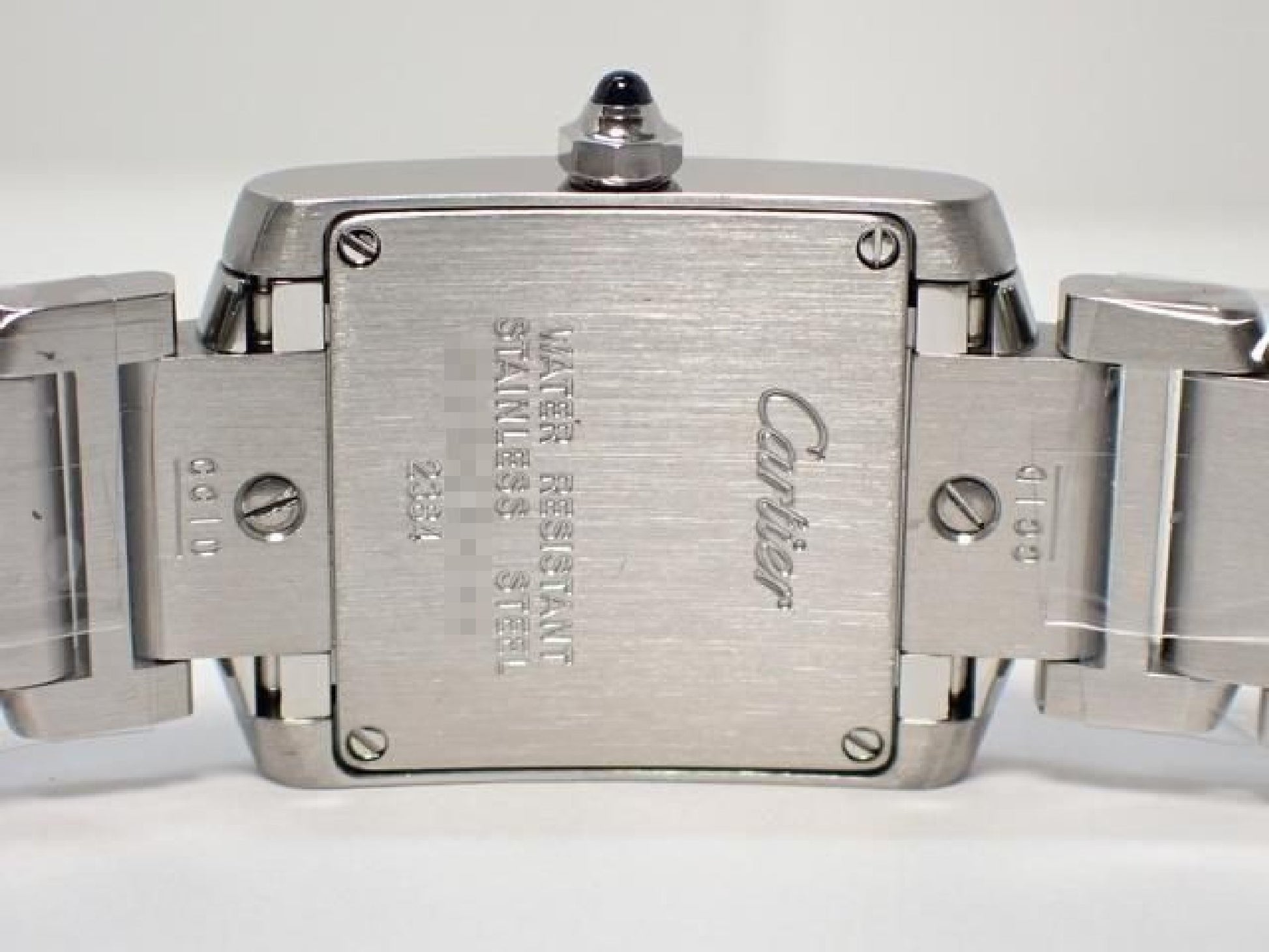 CARTIER Tank Francaise silver SM quartz W51008Q3 Womens 190795790 hannari-shop