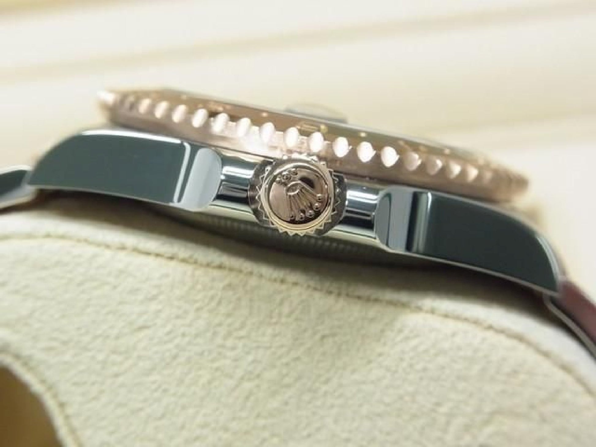 ROLEX GMT MasterII SS x Everose Gold 126711CHNR '22 purchased Mens 190903547 hannari-shop